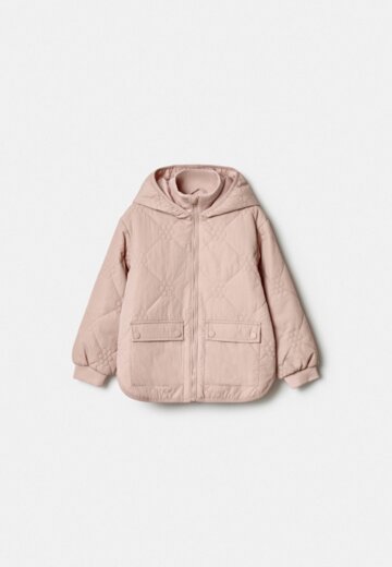 Демисезонная стеганая куртка для девочек