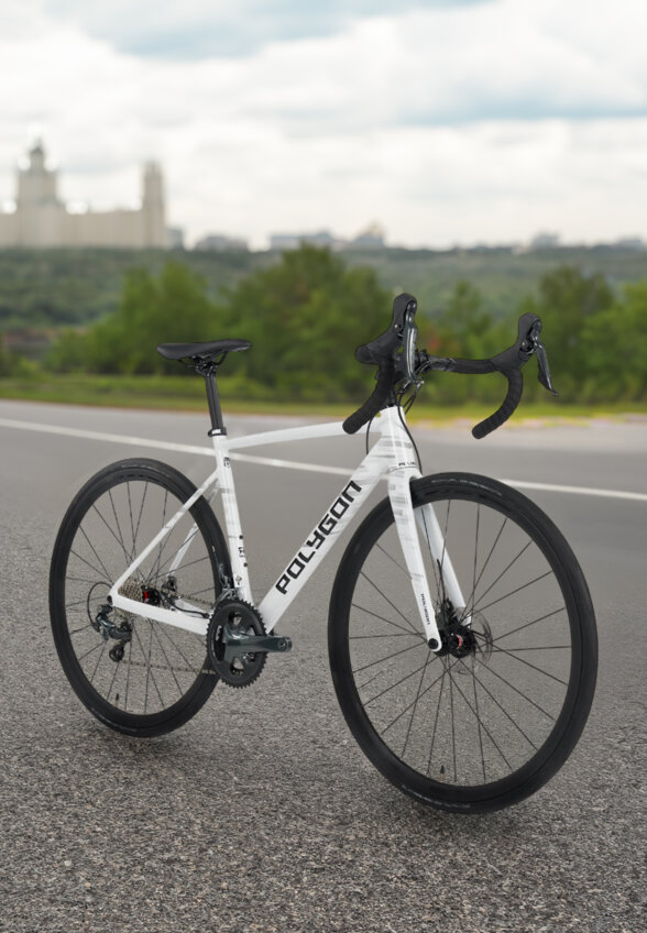 Велосипед шоссейный Polygon Strattos S4 D, Белый