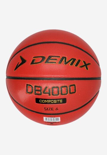 Мяч баскетбольный Demix DB4000 Composite, Красный
