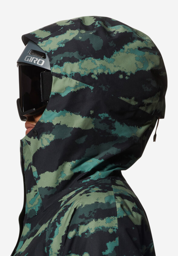 Куртка горнолыжная женская Mountain Hardwear Cloud Bank Gore Tex, Зеленый