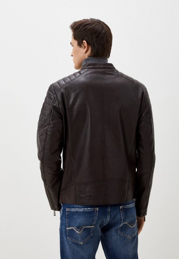 Куртка кожаная Jorg Weber