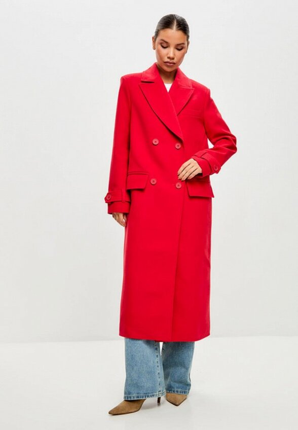 Пальто двубортное Rizzle