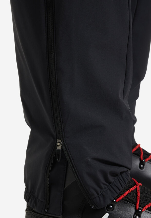 Брюки для беговых лыж мужские Odlo Windbreaker, Черный