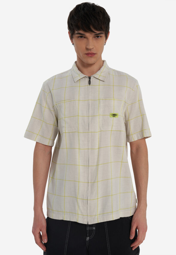 Рубашка с коротким рукавом мужская Quiksilver Mercury, Белый