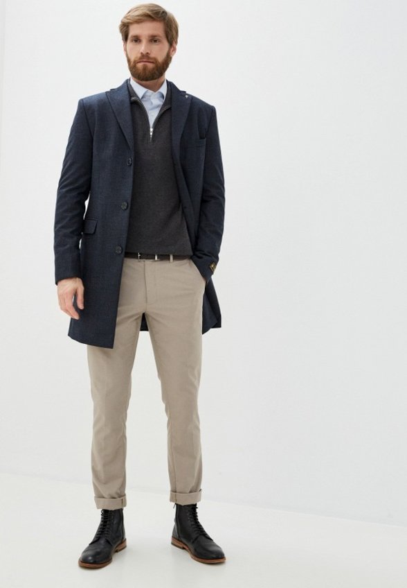 Пальто однобортное Bolini