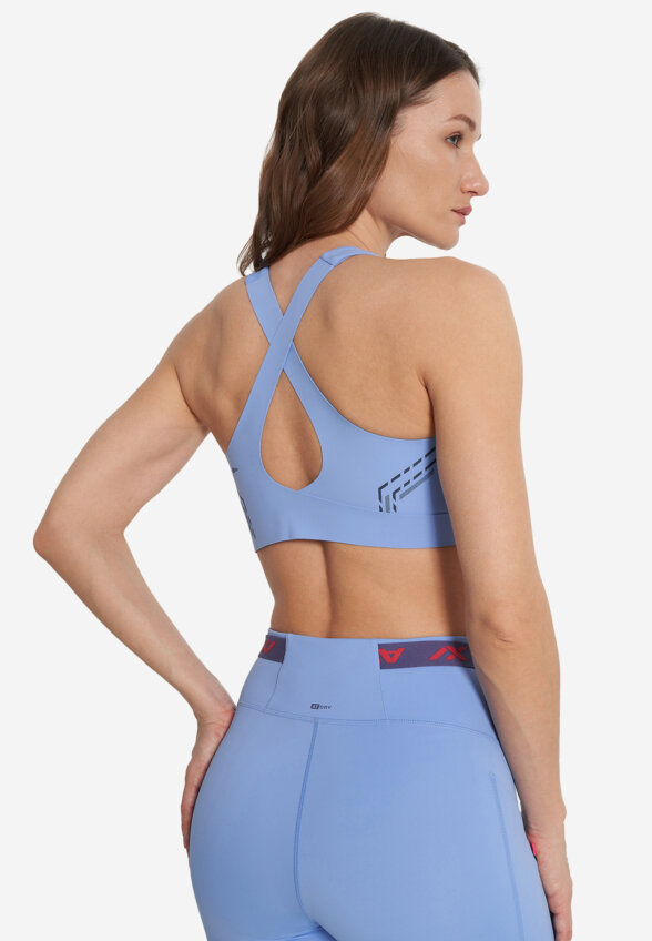 Топ бра спортивный Athlex, Голубой