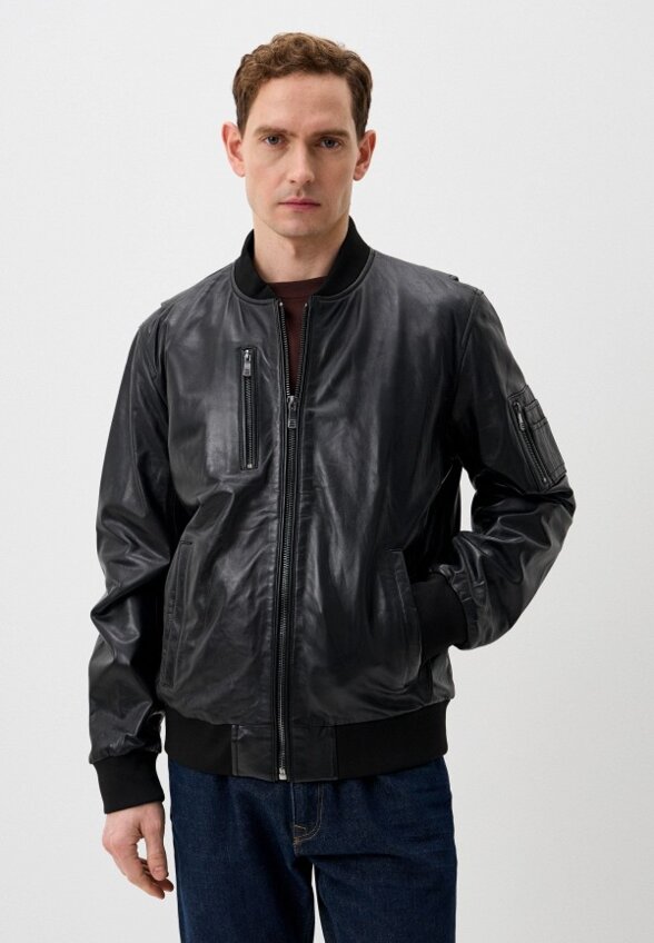 Куртка кожаная Jorg Weber