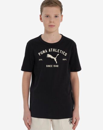 Футболка для мальчиков PUMA Class, Черный женщинам
