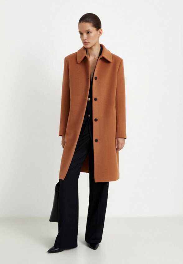 Пальто однобортное Finn Flare