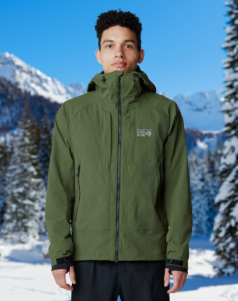 Куртка софтшелл мужская Mountain Hardwear Chockstone Alpine, Зеленый женщинам