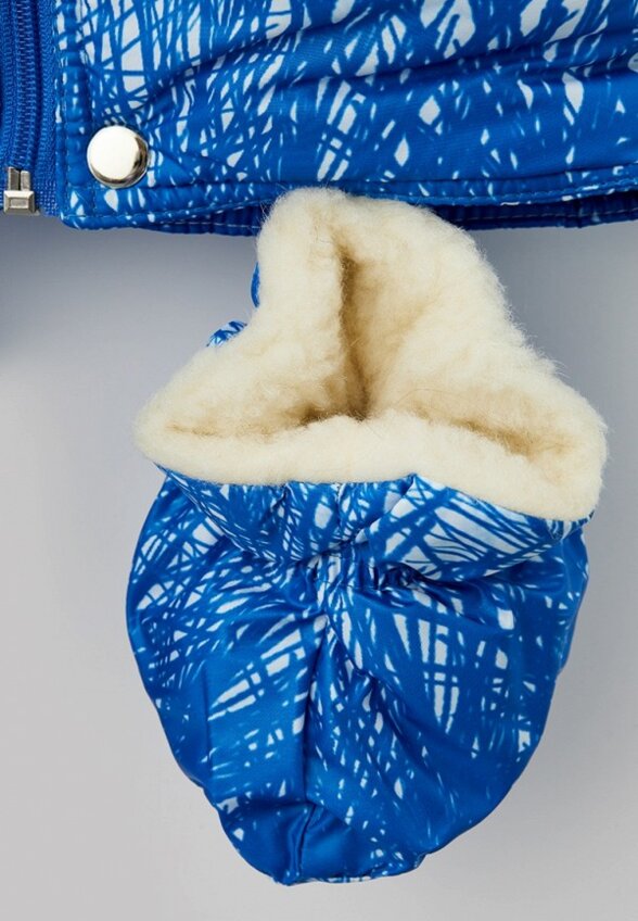 Комбинезон утепленный, варежки и пинетки Alex Junis