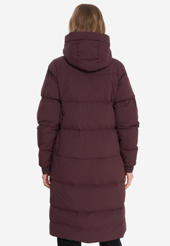 Пуховик женский Mountain Hardwear Nevadan Down Long Parka, Фиолетовый