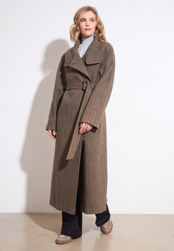 Пальто однобортное Myemi