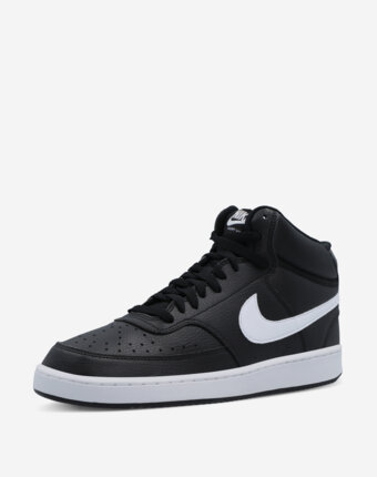 Кеды мужские Nike Court Vision Mid Next Nature, Черный женщинам
