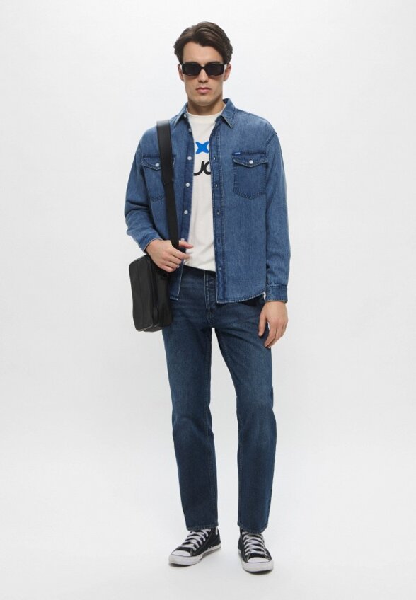 Рубашка джинсовая Hugo