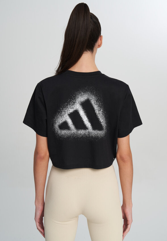 Футболка женская adidas, Черный