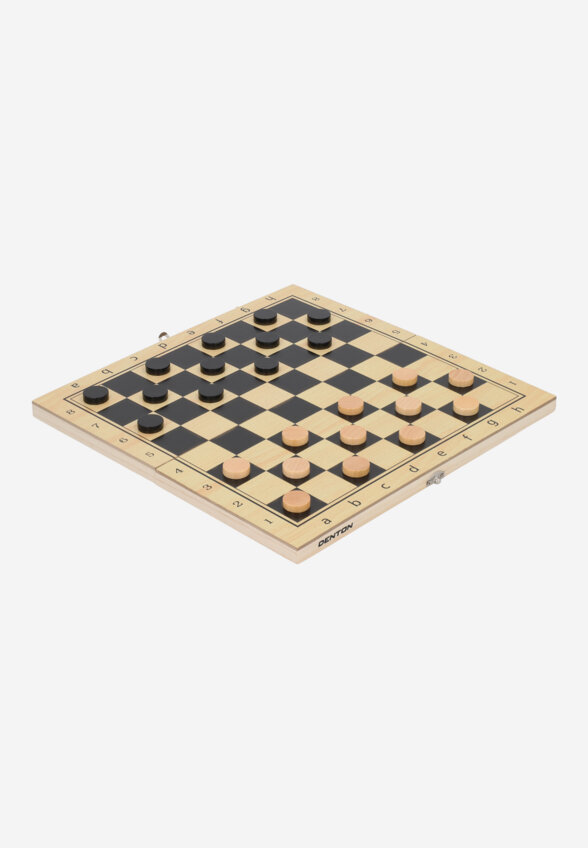 Настольная игра 3 в 1: шахматы, шашки, нарды Denton, Мультицвет
