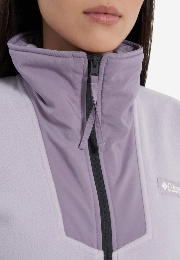 Джемпер флисовый женский Columbia Sequoia Grove Full Zip Fleece, Фиолетовый