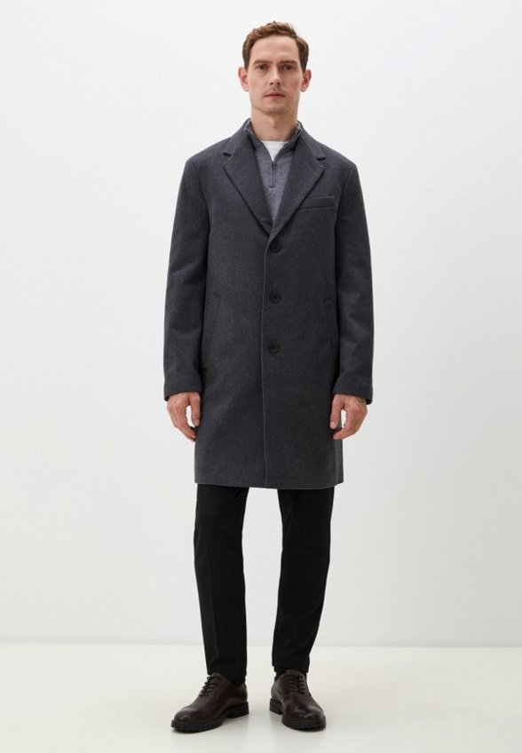 Пальто однобортное Mango Man