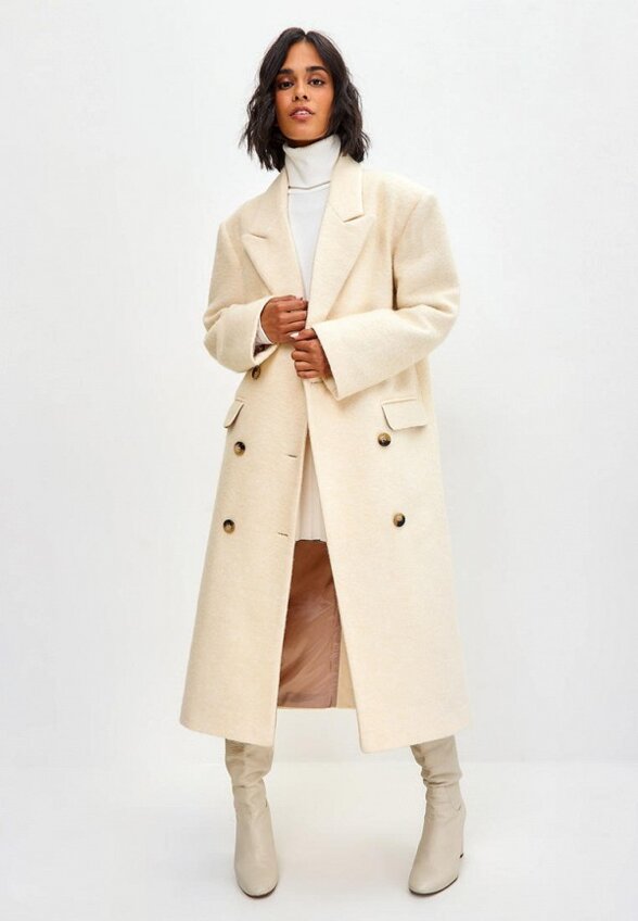 Пальто двубортное Droid&I