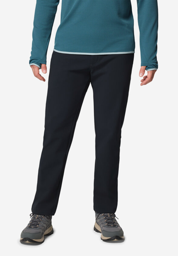 Брюки софтшелл мужские Columbia Time To Trail Omni-Heat Pant, Черный