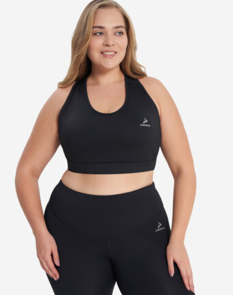 Топ бра спортивный Demix ActiveMove Gym, Plus Size, Черный женщинам