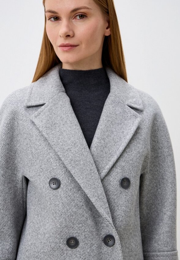 Пальто двубортное Снежная Королева