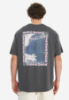 Футболка мужская оверсайз Quiksilver Sunrise Bowl, Серый3  - превью