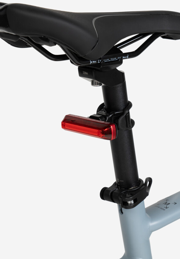 Фонарь велосипедный задний Moon, Черный