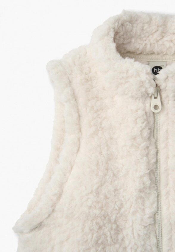 Жилет меховой Happy Baby