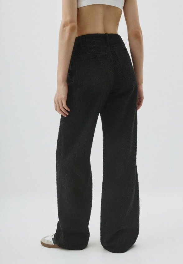 Джинсы Wide Leg без пояса