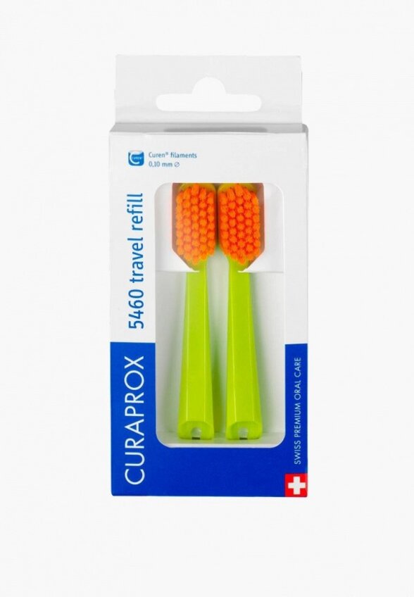 Комплект насадок для зубной щетки Curaprox