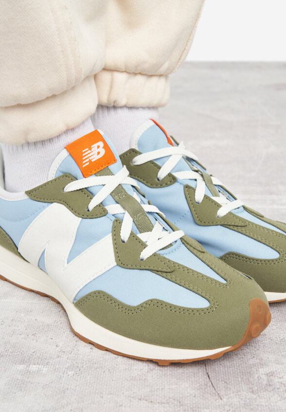 Кроссовки женские New Balance 327, Зеленый