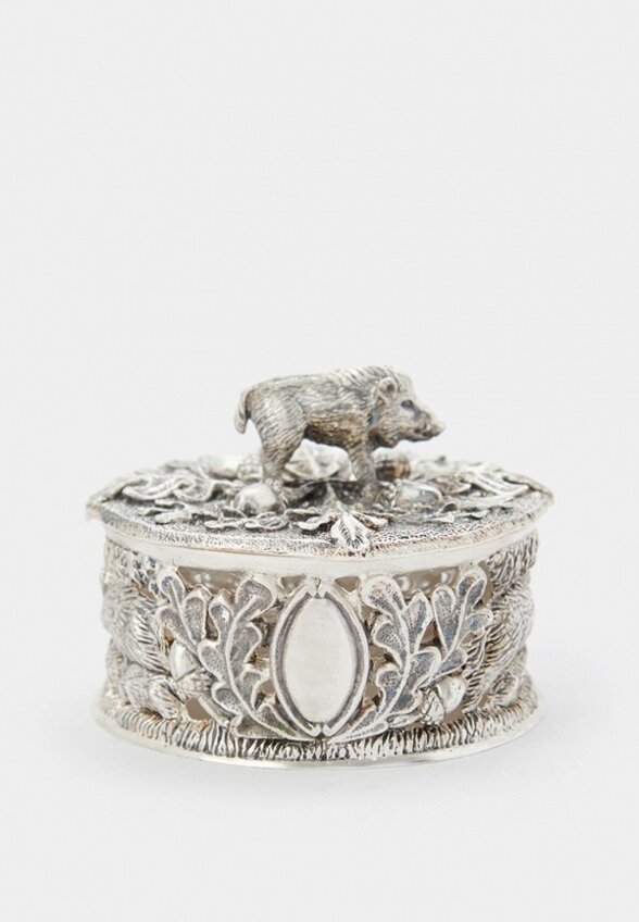 Солонка Кольчугинский мельхиор