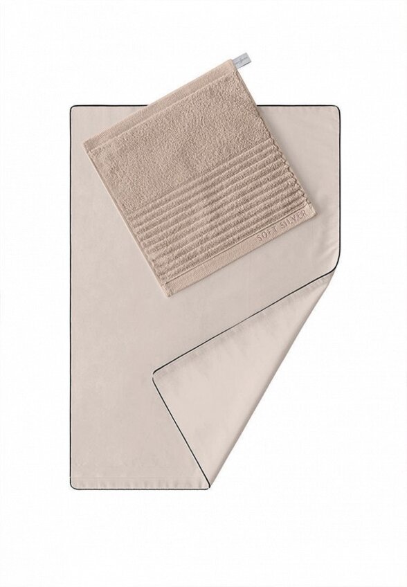 Полотенце и наволочка Soft Silver