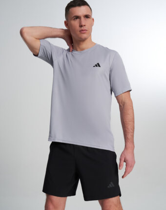 Футболка мужская adidas Workout Essentials, Серый женщинам