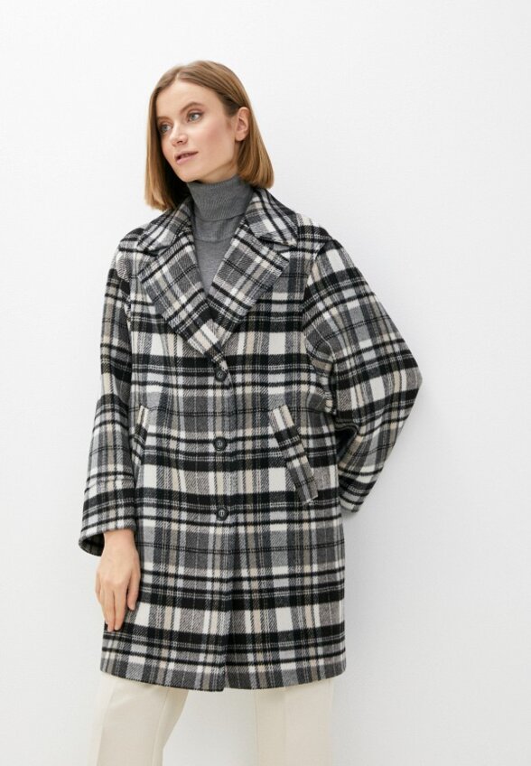 Пальто однобортное Idekka