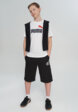 Футболка для мальчиков PUMA Ess 2 Color No.1 Logo, Белый4  - превью