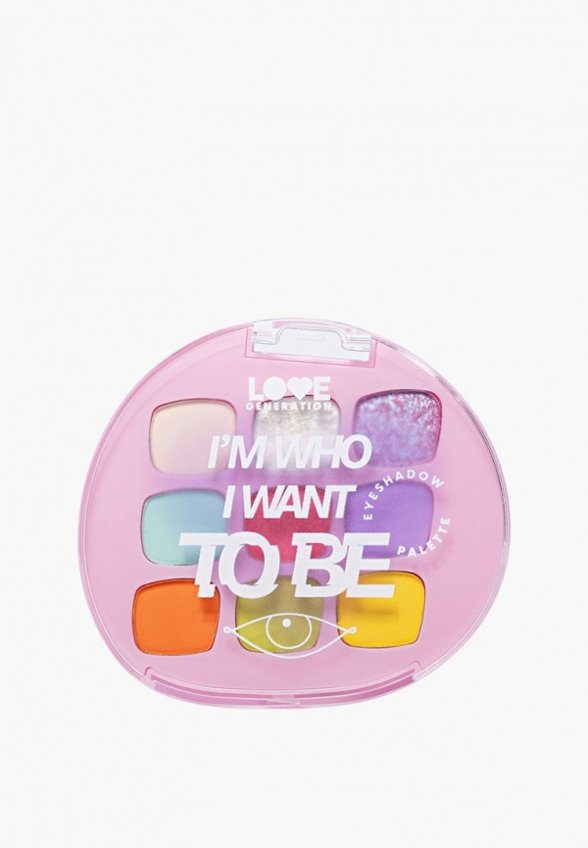 Палетка теней для век Love Generation