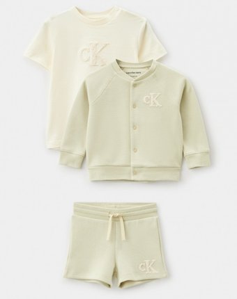 Олимпийка, футболка и шорты Calvin Klein Jeans детям