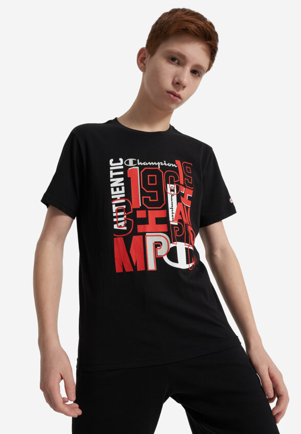 Футболка для мальчиков Champion, Черный