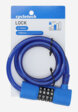 Замок велосипедный кодовый Cyclotech CLK-3, Синий3  - превью