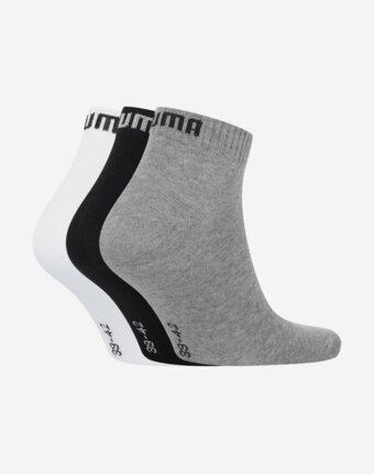 Носки PUMA Quarter, 3 пары, Мультицвет женщинам