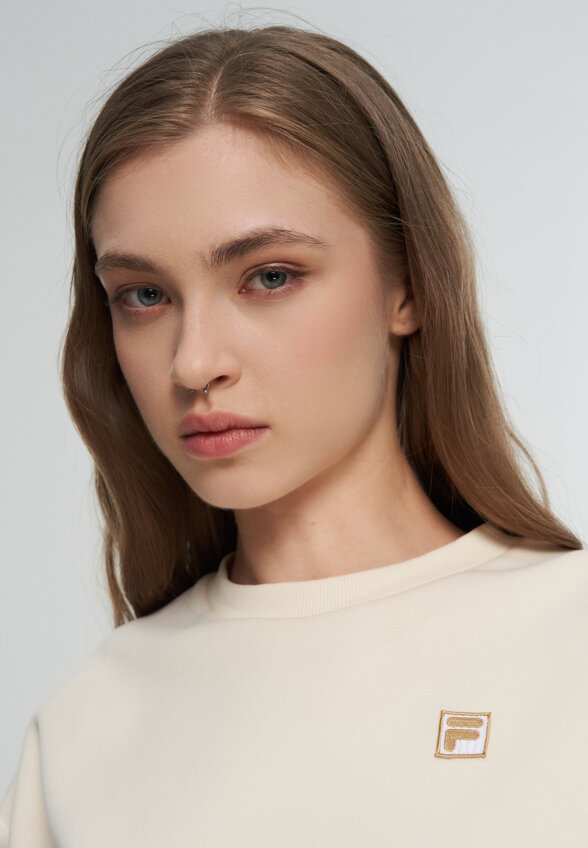 Свитшот женский FILA, Бежевый