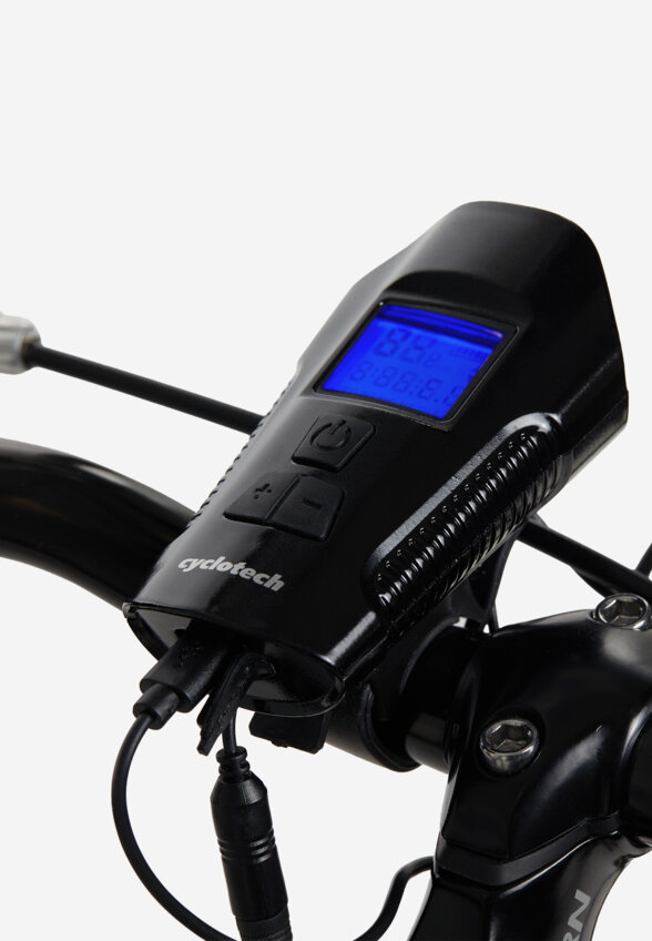 Фонарь велосипедный передний Cyclotech, Черный