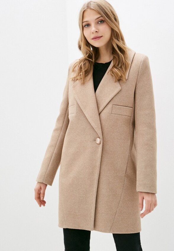 Пальто однобортное Ovelli