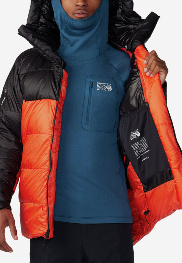 Пуховик мужской Mountain Hardwear Phantom Belay, Оранжевый