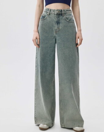 Винтажные джинсы WIDE LEG женщинам