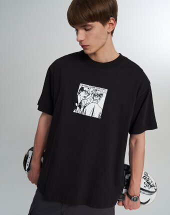 Футболка мужская Vans They Are Just Shoes Loose SS, Черный женщинам