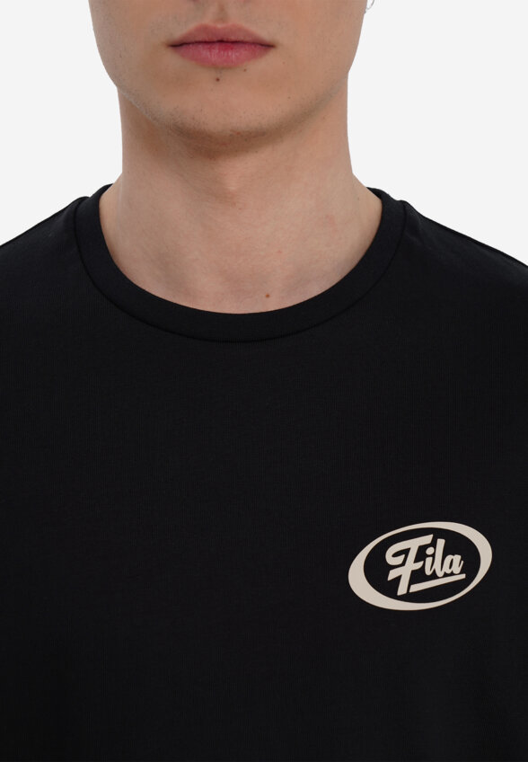 Футболка мужская оверсайз FILA, Черный